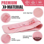 Exercise Hip Thrust Belt - Dumbbell Hip Thrust Belt, Thicken & Widen, Comfortable for Dumbbells,