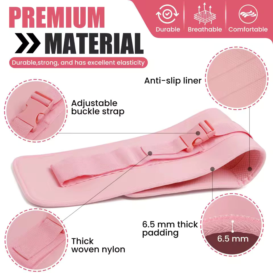 Exercise Hip Thrust Belt - Dumbbell Hip Thrust Belt, Thicken & Widen, Comfortable for Dumbbells,