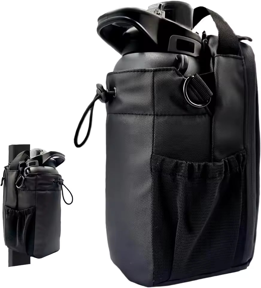 HOT!!! Magnetic Gym Cycling Water Bottle Bag -Unisex Magnetic Gym mountain Bag, Holds Gym Water Bottles with Strap, 9.84" Tall