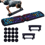 New 1 Set Multifunctional Thicken Push Up Board Fitness Muscle Home Gym Push Up 20 Holes Push Up Stand
